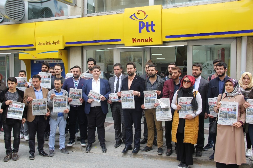 zmir Konak Politika_Haberleri - Kldaroluna evet gazetesi yolladlar
